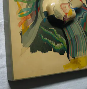 Joop Jongbloed - Gemengde techniek , Bellen blazen – 60 x 60 cm – 1981 kopen? Bied vanaf 150!