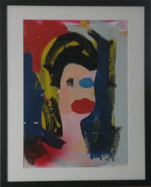 Peter Klashorst - Face in the Street (mooi gelijst) kopen? Bied vanaf 199!