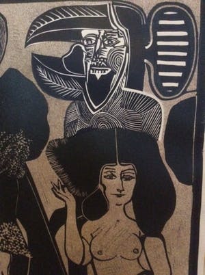 Willem Snitker - 1938-2015 2 x vrouwelijk naakt kopen? Bied vanaf 65!