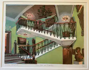 Wendelien Schonfeld - Hôtel Turgot, het trappenhuis vendu pour 280€ !
