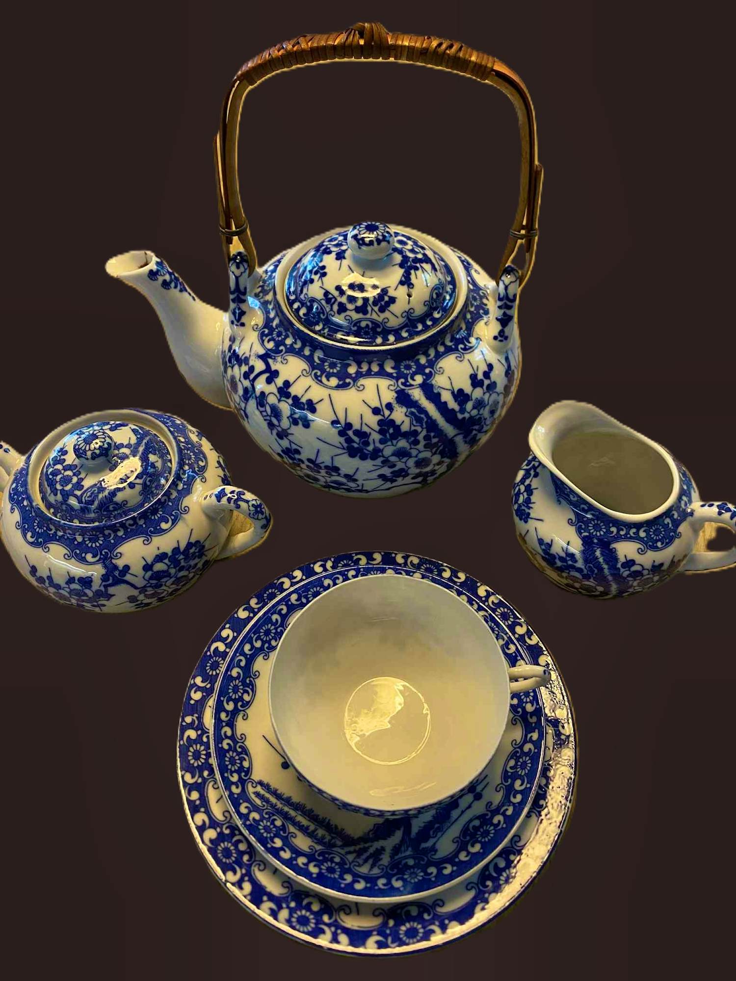 Tokuda Yasokichi - Nritake Tikusei théservies Sakura Blossom - eggshell kopen? Bied vanaf 75!