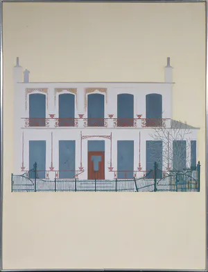 Sees Vlag - Kleurenhoogdruk, Voorgevel - Ingelijst kopen? Bied vanaf 50!