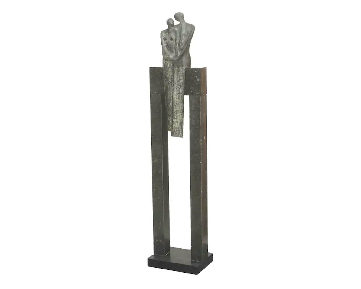 Hans Grootswagers - Bronzen sculptuur: together kopen? Bied vanaf 899!