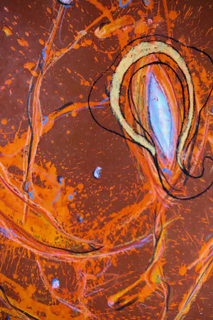 Ad Arma - Handbewerkte zeefdruk op board, Uit de serie 'India' nr. 118 kopen? Bied vanaf 70!