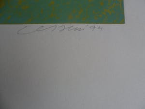 Henk van Vessem - Zeefdruk. Titel, Greece Suite III kopen? Bied vanaf 35!