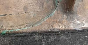 Wim Rijvers - Brons, Zonder titel (Groot en zwaar) kopen? Bied vanaf 1600!