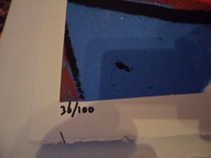 Herman Brood - Herman brood - zeefdruk: Zebra kopen? Bied vanaf 150!