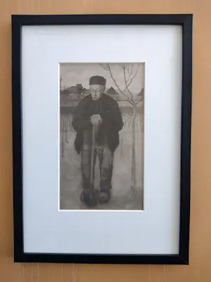 Jan Mankes - Douwe met spade kopen? Bied vanaf 45!