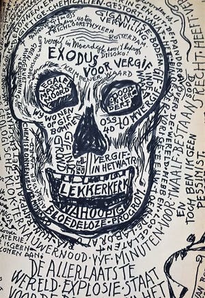 Charles Eyck - Tekening kopen? Bied vanaf 80!