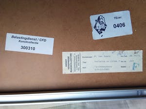 Peter ten Hoorn - Variatie op Ritme 6 - Abstracte lijntekening kopen? Bied vanaf 1!