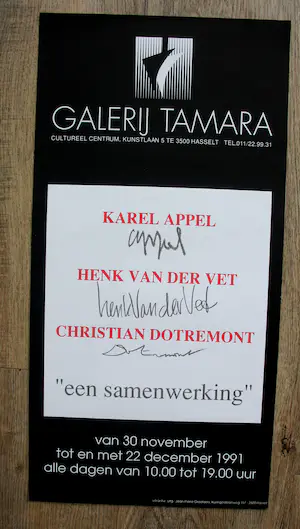 Buy Karel Appel - 2 affiches - 1991 en 1977 (gratis verzending!)? Bid from 50!