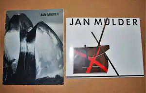 Jan Mulder - 2 catalogi met 2 begeleidende en gesigneerde brieven verkocht voor € 50!