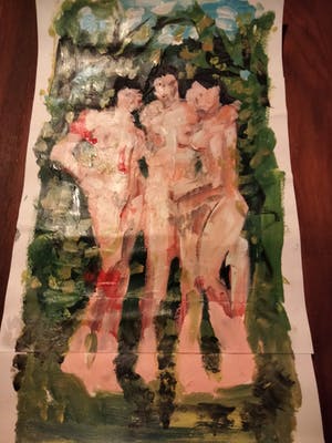 Peter Klashorst - garden of eden kopen? Bied vanaf 69!