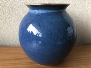 Ed Meissenberg - 3 Handgemaakte gesigneerde vazen - 20 - 17 - 13 cm hoog - LAATSTE KANS !!!!!!!!! kopen? Bied vanaf 50!