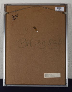 Henk Dost - In afwachting - 1/20 - 1977 - zeefdruk op papier - BKR Weststellingwerf kopen? Bied vanaf 20!