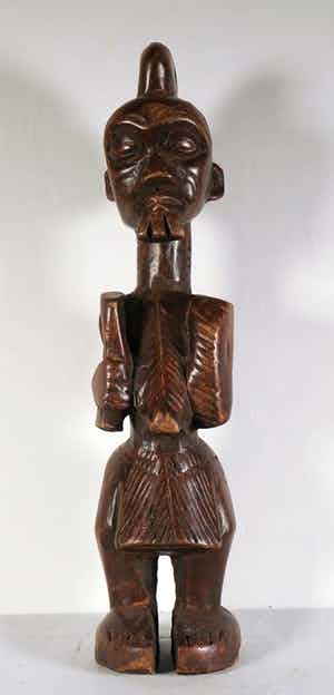 Lulua - Beeld van een heerser verkocht voor € 1!