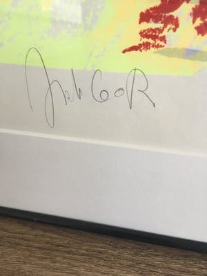 Judith Gor - Kleurenlitho z.t. kopen? Bied vanaf 35!