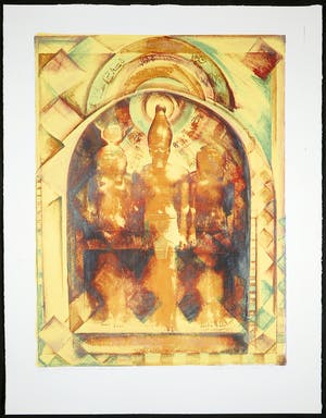 Marianne Aulman - Litho, Egyptian Moon VI kopen? Bied vanaf 1!