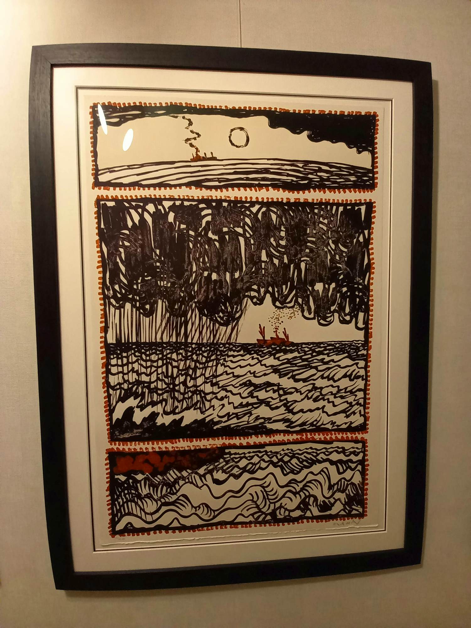 Pierre Alechinsky - Le Volturno 1, 2, 3 kopen? Bied vanaf 6500!