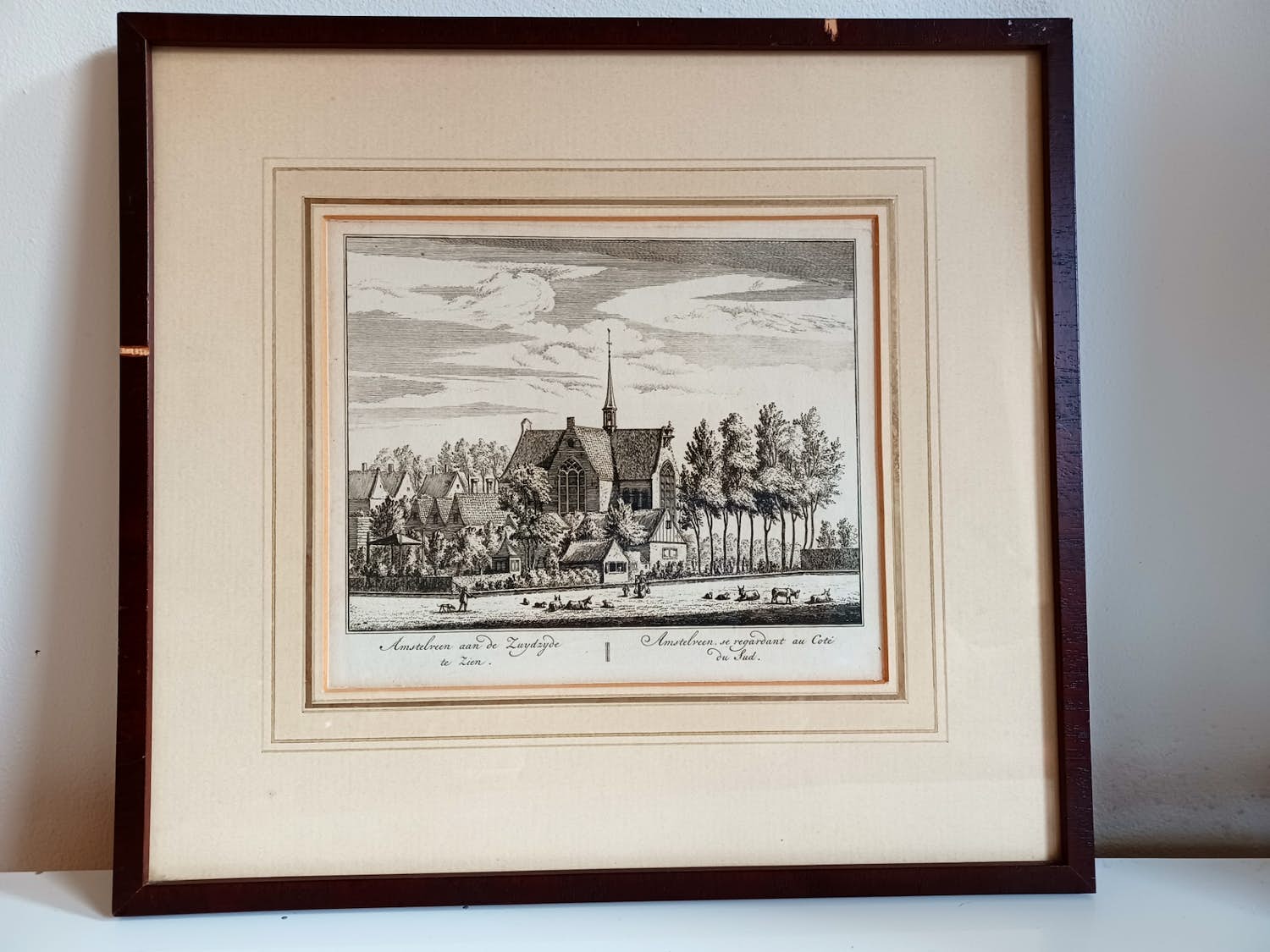 Niet of onleesbaar gesigneerd - Amstelveen aan de Zyudzijde (aanzicht kerk) kopen? Bied vanaf 1!