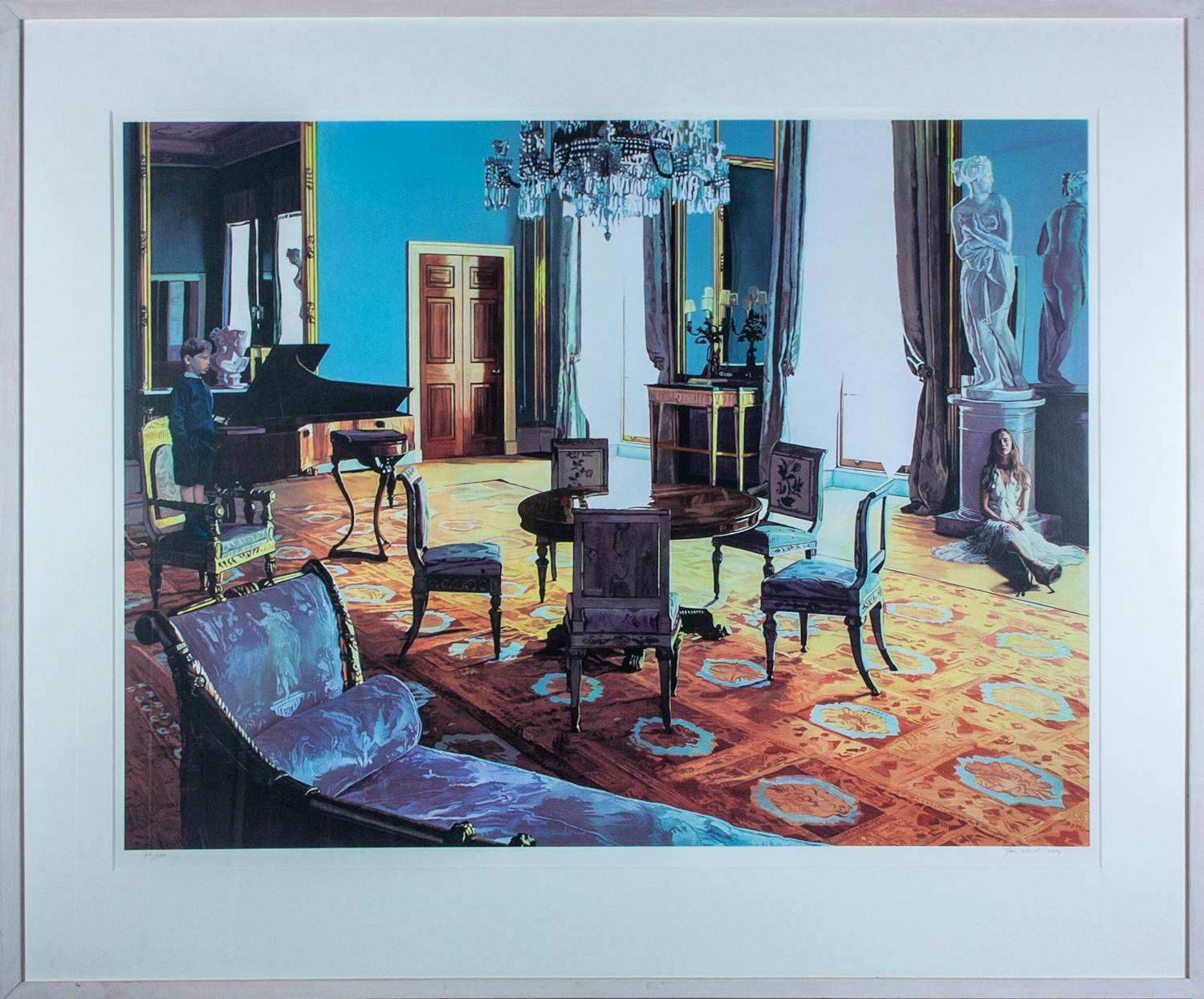 Jan Worst - Zeefdruk, Tacid understanding - Ingelijst (Groot) kopen? Bied vanaf 250!