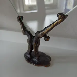 Corry Ammerlaan - Bronzen fotolijst met figuren. kopen? Bied vanaf 20!
