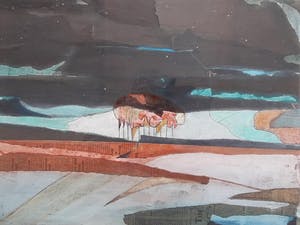 Niet of onleesbaar gesigneerd - Lea Mobron, 't platteland van Spanje. kopen? Bied vanaf 1!