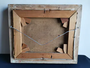 Niet of onleesbaar gesigneerd - Hollands winterlandschap met boer en kar kopen? Bied vanaf 1!