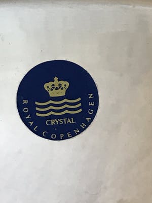 Royal Copenhagen - Crystal Schaal kopen? Bied vanaf 25!