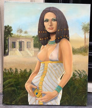 Jean Thomassen - C4661-2 - Egyptische dame kopen? Bied vanaf 750!