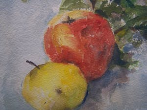 Cornelia Arnold-Mees - Sitlleven met appels kopen? Bied vanaf 40!