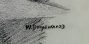 Willem Dooijewaard - Portret van een wrouw kopen? Bied vanaf 75!