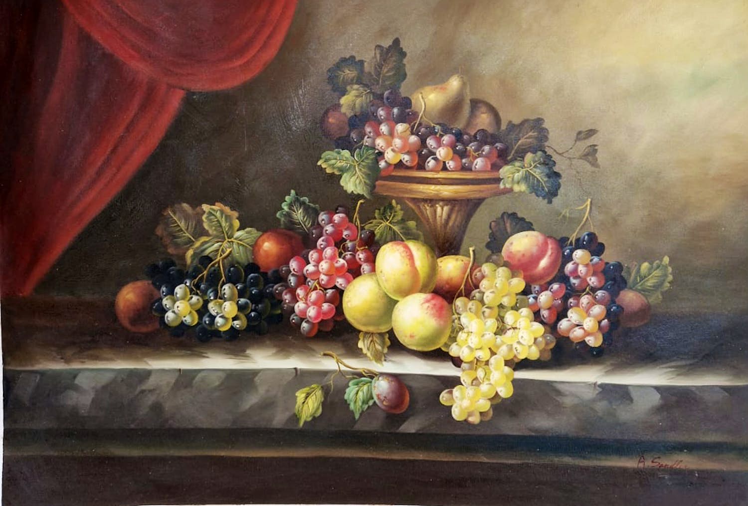 Niet of onleesbaar gesigneerd - Fruitschaal kopen? Bied vanaf 1!