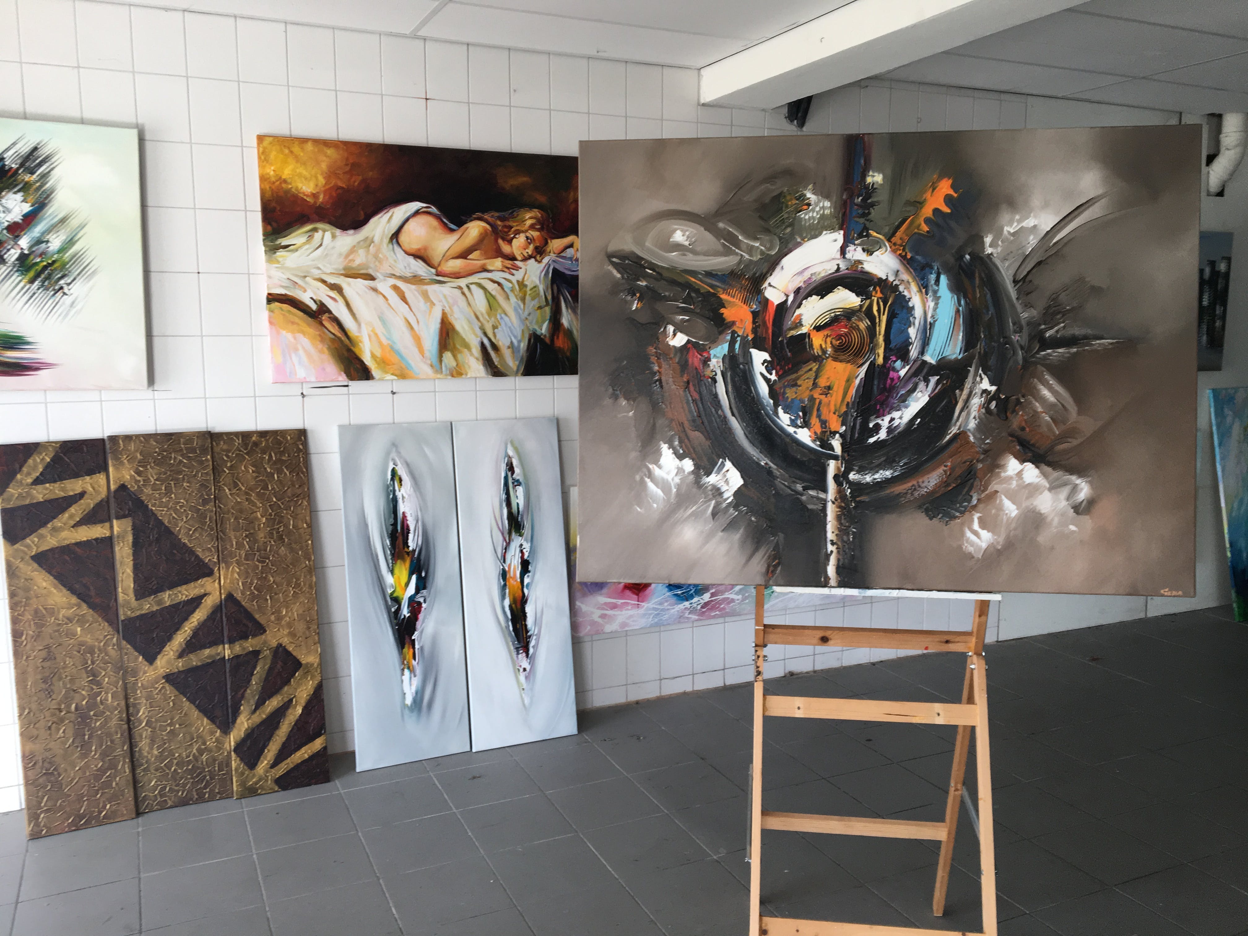 Gena Genadyj - Abstract “Lost in time” kopen? Bied vanaf 250!