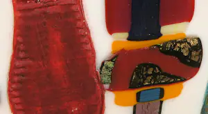 Bert Grotjohann - Gemengde techniek op doek, De vrolijke stad II - Ingelijst (Groot) kopen? Bied vanaf 100!