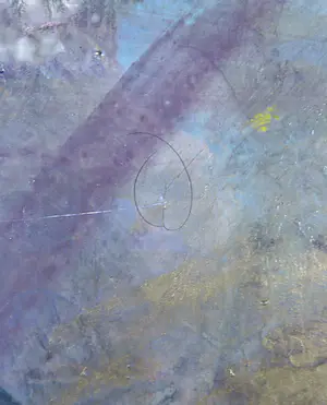 Peter van Oorde - Acrylverf op doek, Paard - Ingelijst (Zeer groot) kopen? Bied vanaf 1!