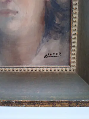 Louis Henno - Verstild portret van een dame, kaufen? Bieten Sie von 225!