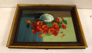 Tilly Moes - Bloemstilleven van oost-Indische kers kopen? Bied vanaf 75!