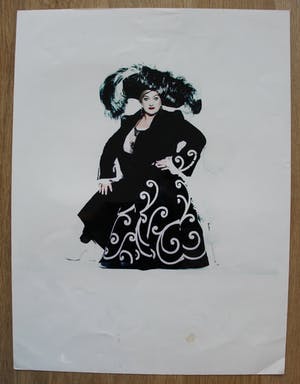 Erwin Olaf - C - print: Karin Bloemen kopen? Bied vanaf 299!