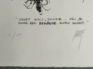 Peter van Straaten - "geeft niks, Jochie... Als je maar een bekende homo wordt" kopen? Bied vanaf 120!