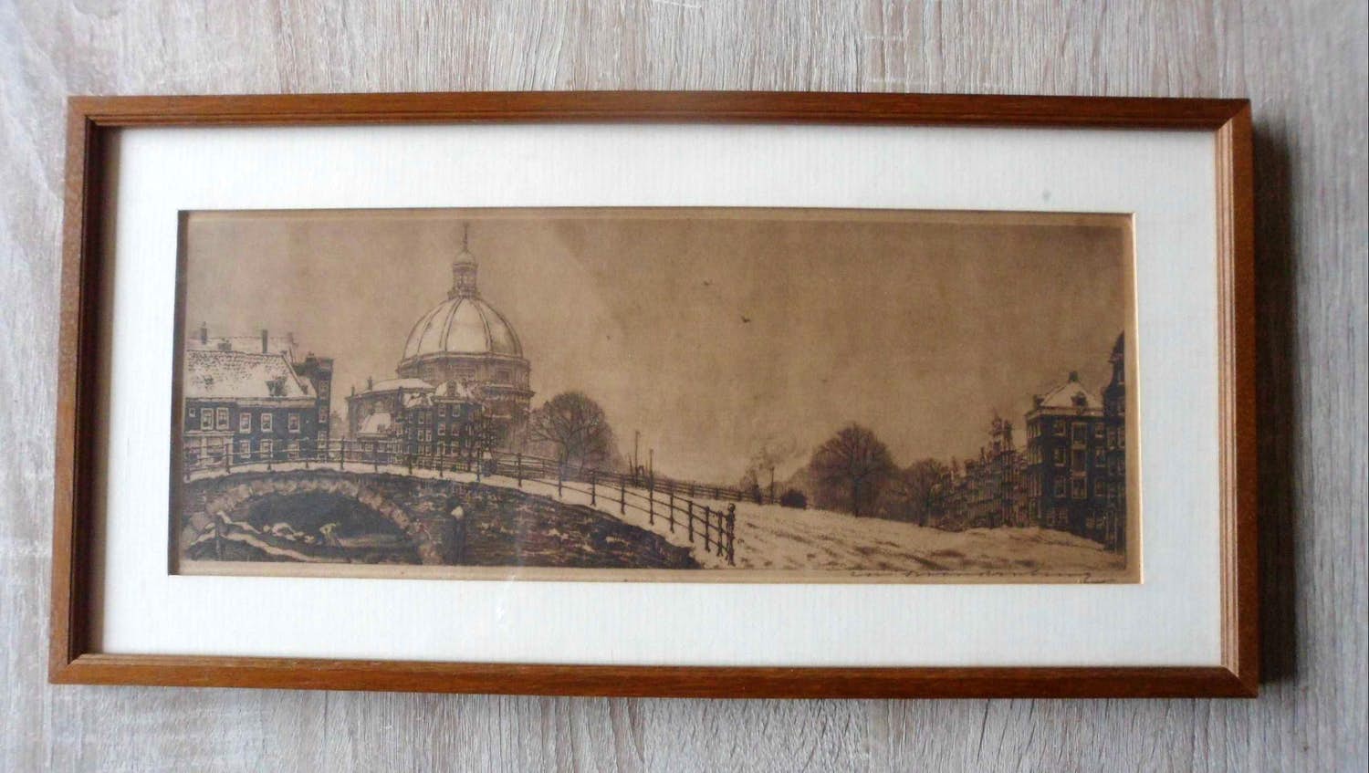 Cornelis Brandenburg - Ets - Koepelkerk, Amsterdam kopen? Bied vanaf 40!