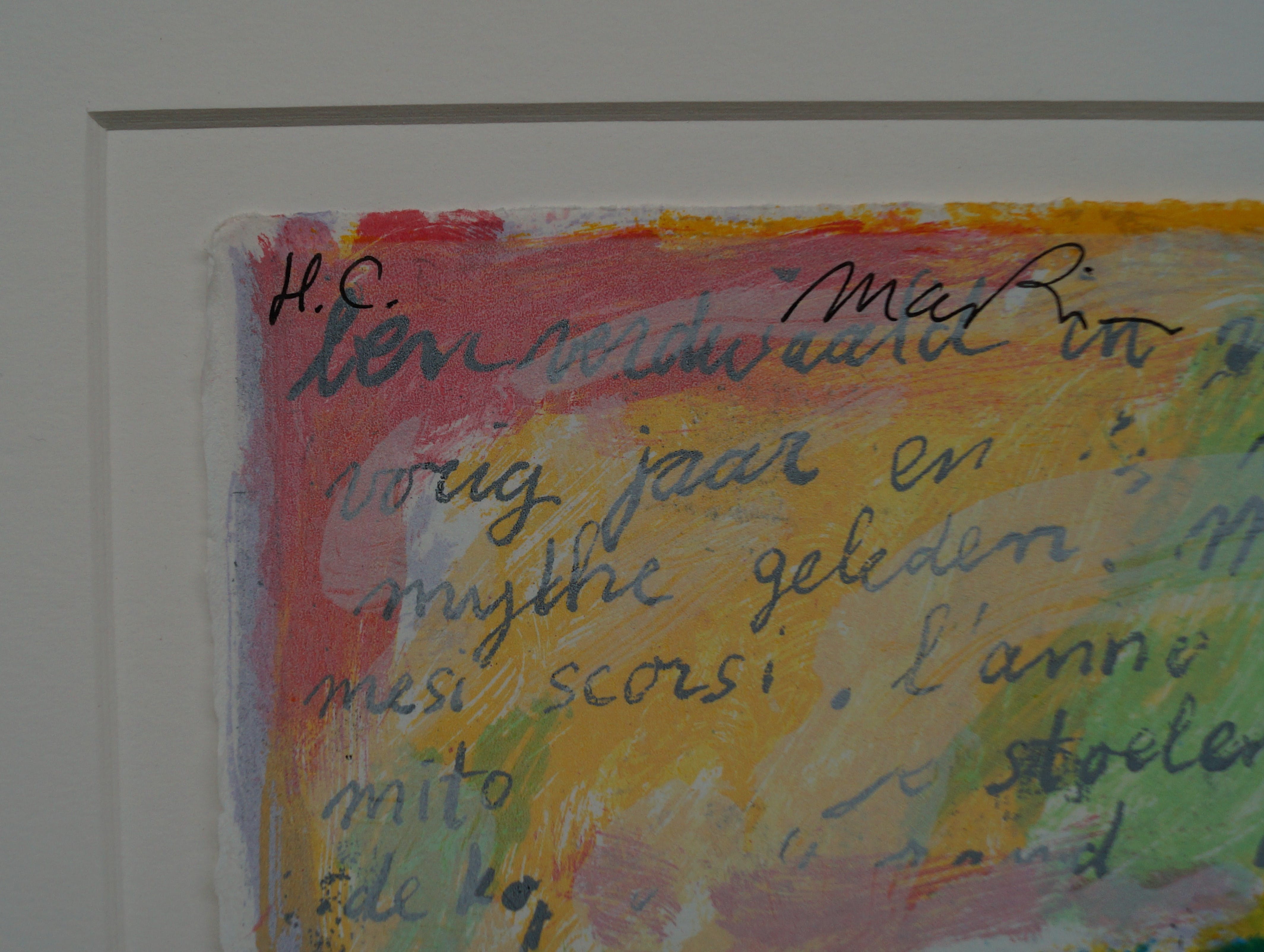 Marion Bloem - gesigneerde zeefdruk - 2003 kopen? Bied vanaf 25!