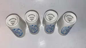 Jurriaan van Hall - vier eierdoppen uitgevoerd door Schoonhoven kopen? Bied vanaf 65!