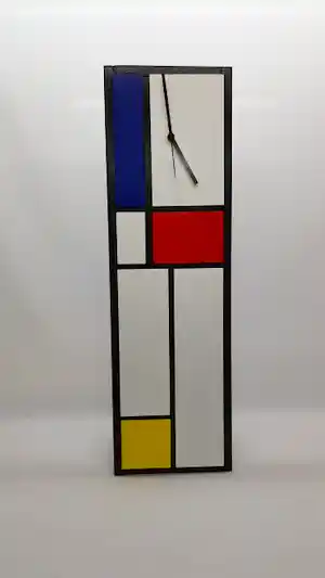 Piet Mondriaan - Klok, rietveldstijl, mondriaankleuren verkauft für € 90!