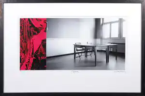 Francois Berthier - Foto, Madone - Ingelijst verkocht voor € 35!