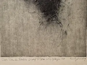 Dirkje Kuik - Fijn gedetailleerde Ets "Flora" - kleine oplage (20) - met persoonlijke opdracht kopen? Bied vanaf 52!