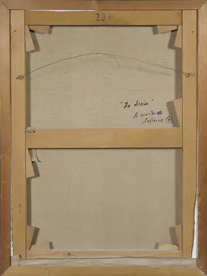 Pierre Lafleur - Acryl op doek, Le desir - Ingelijst kopen? Bied vanaf 100!