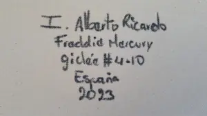 Alberto Ricardo - Freddie Mercury 01 kopen? Bied vanaf 170!