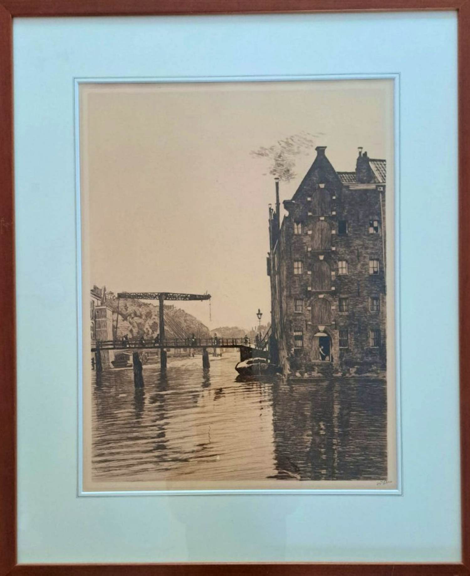 Willem Witsen - Pakhuizen op Uilenburg kopen? Bied vanaf 400!