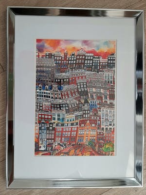 Elena Polyakova - Vrolijk Amsterdam kopen? Bied vanaf 45!